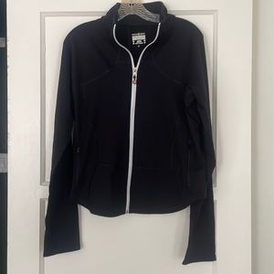 Lululemon zip up moc neck sweatshirt size 12